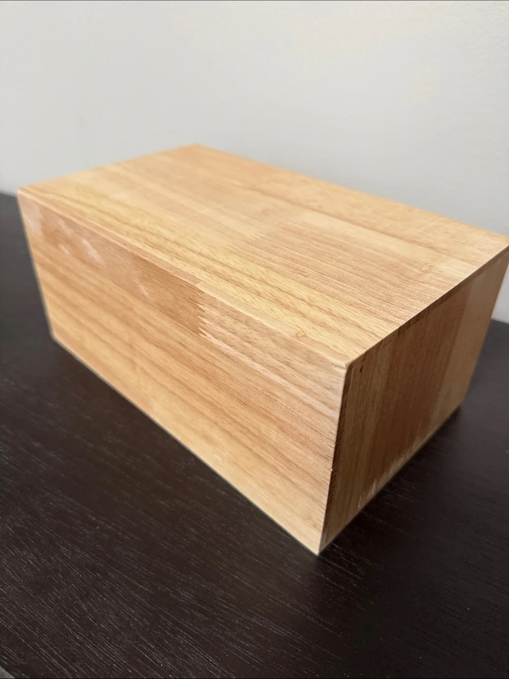 Bamboo and Clear Acrylic 4-Drawer Organizer